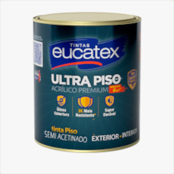 Tinta Acr Lica Piso Ultra L Branco Eucatex Comercial Jimenez