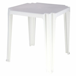 MESA PLASTICA TAMBAÚ QUADRADA BRANCA TRAMONTINA
